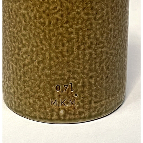 Vintage MKM Stoneware Beer Bottle w/ Porcelain Lid & Bale Collectors - Picture 2 of 7